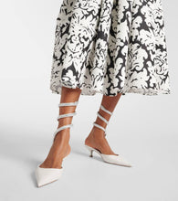 Rene Caovilla Cleo embellished leather sandals