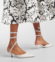 Rene Caovilla Cleo embellished leather sandals