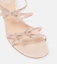 Rene Caovilla Caterina 40 embellished satin mules