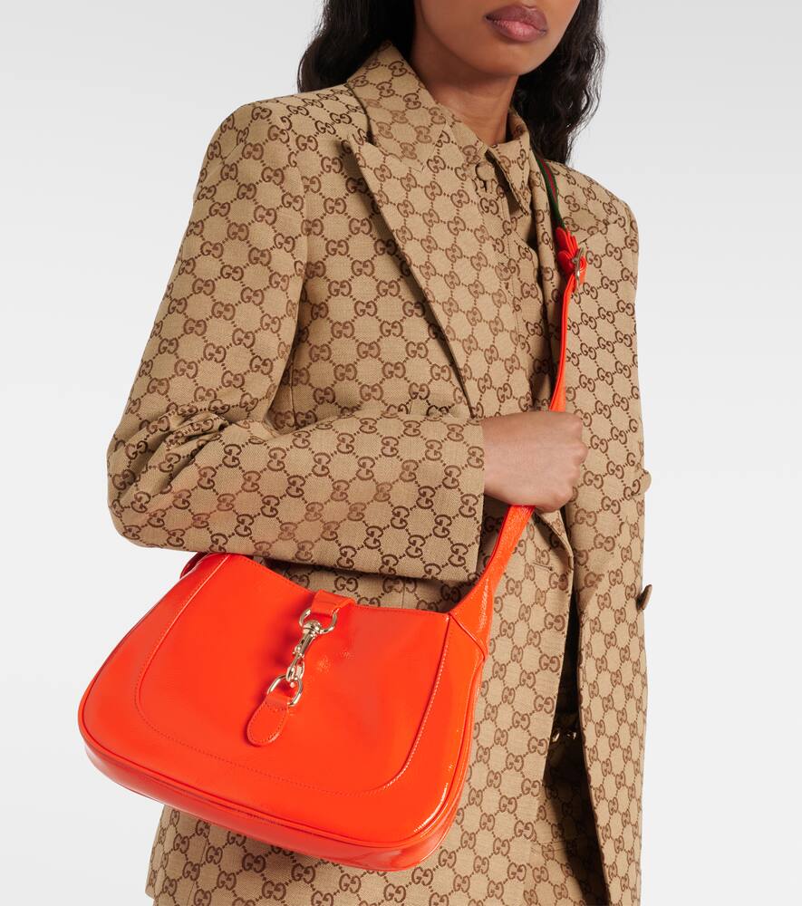 Gucci Gucci Jackie Small patent leather shoulder bag