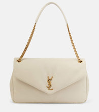 Saint Laurent Calypso Large leather shoulder bag. Shop Saint Laurent Shoulder Bags for women now.