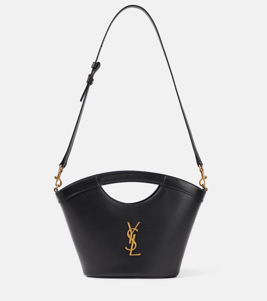 Saint Laurent Celia Mini leather tote bag. Shop Saint Laurent Top-Handle Bags for women now.