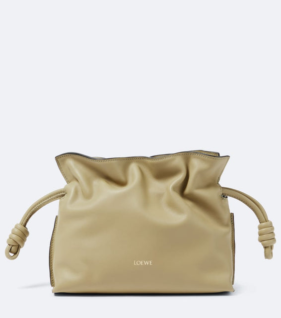 Loewe Flamenco Mini leather clutch. Shop Loewe Clutches for women now.