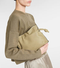 Loewe Flamenco Mini leather clutch