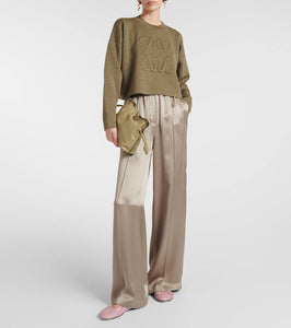 Loewe Flamenco Mini leather clutch