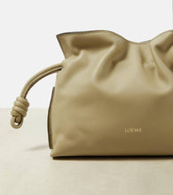 Loewe Flamenco Mini leather clutch
