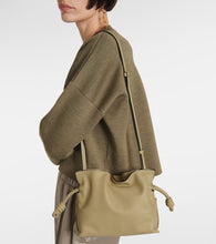 Loewe Flamenco Mini leather clutch