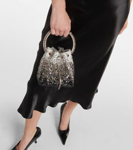 Jimmy Choo Bon Bon embellished bucket bag
