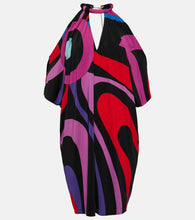 Pucci Marmo draped jersey kaftan. Pucci Marmo 垂坠平纹针织长罩衫裙