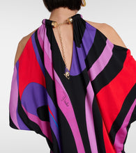 Pucci Marmo draped jersey kaftan