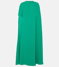 Valentino Cady Couture caped midi dress