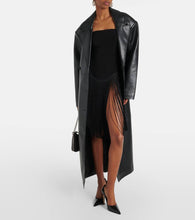 Norma Kamali 18" Fringe Bishop strapless minidress