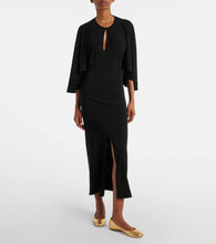 Chloe Lauren croc-effect leather ballet flats