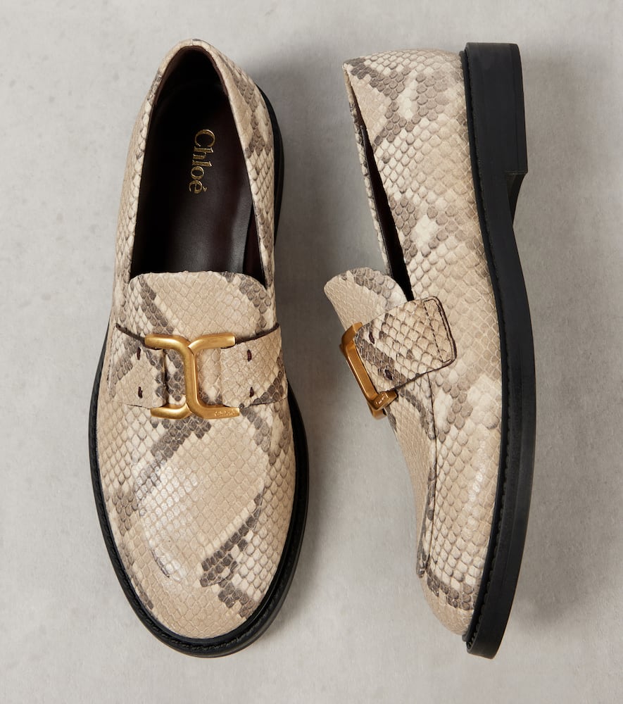 Chloe Marcie leather loafers