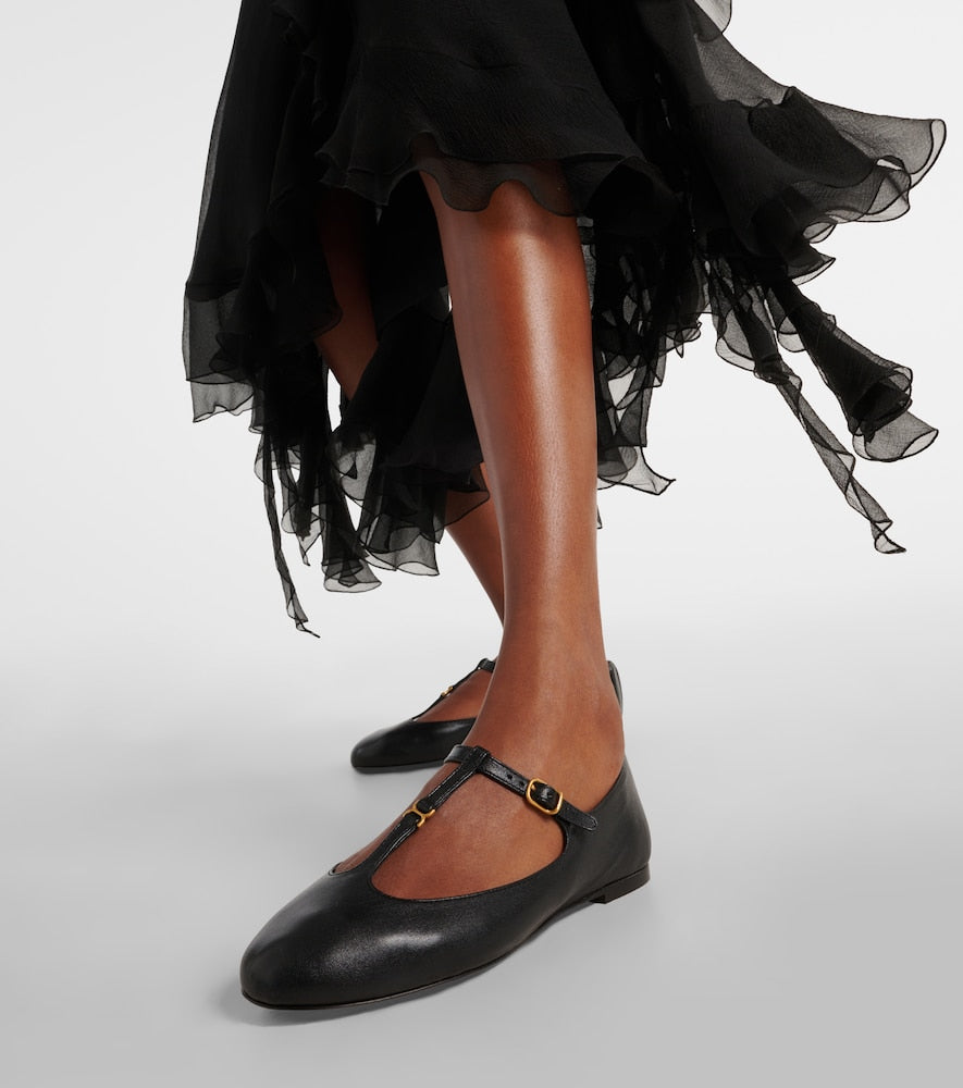 Chloe Marcie leather flats