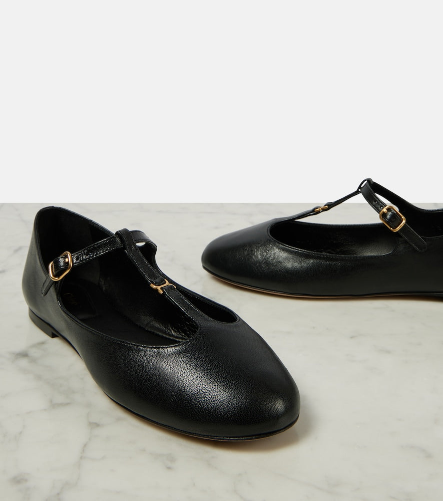 Chloe Marcie leather flats