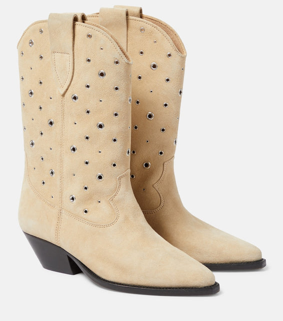 Isabel Marant Duerto suede knee-high boots