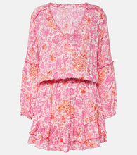 Poupette St Barth Printed minidress