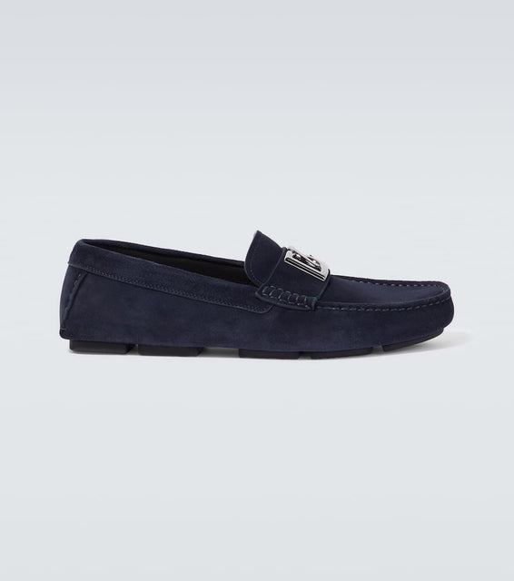Dolce&Gabbana DG suede loafers