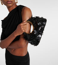 Jacquemus Le Petit Calino Brod√É¬© Mini leather tote bag