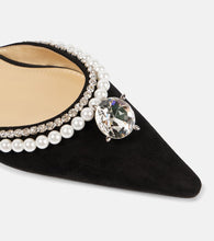 Mach & Mach Diamond of Elizabeth suede flats