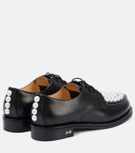 Mach & Mach Sirene embellished leather loafers
