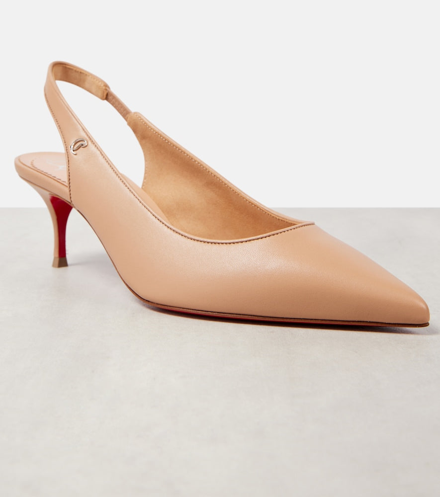 Christian Louboutin Sporty Kate Sling 55 leather slingback pumps