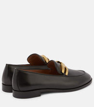 Aquazzura Brandi leather loafers