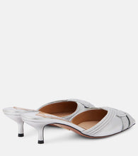Aquazzura Felix 50 leather mules