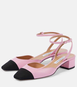 Aquazzura French Flirt 35 leather pumps