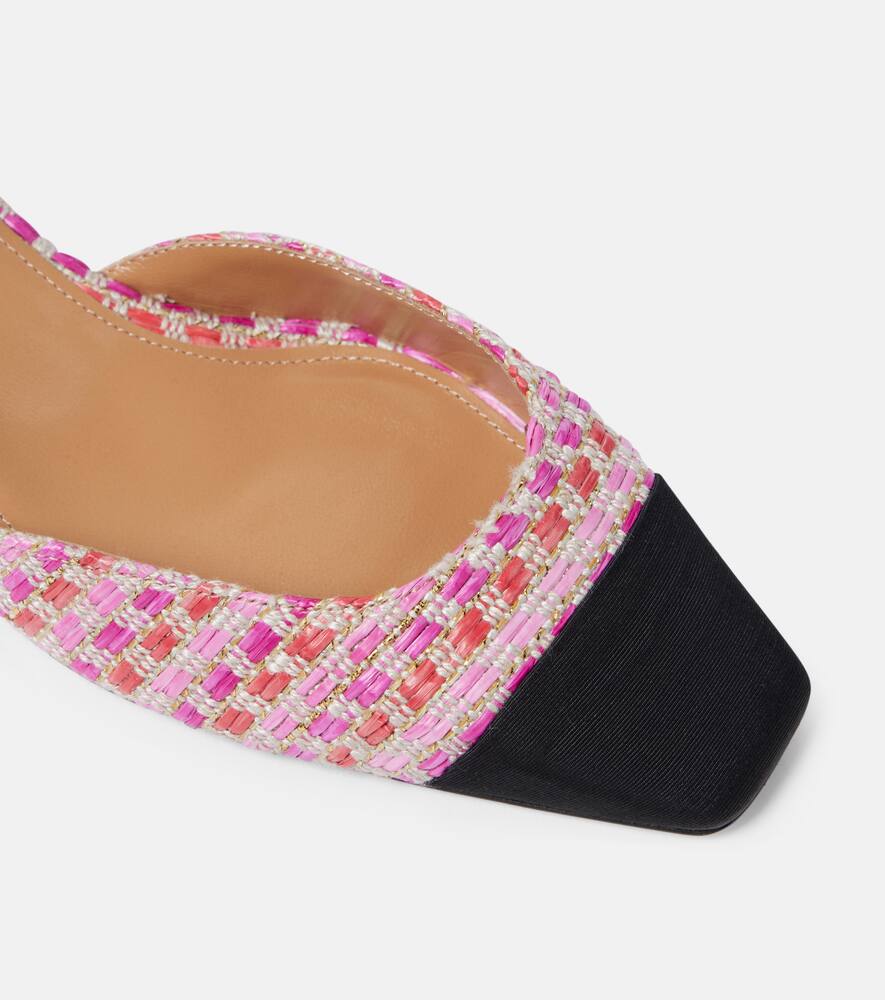 Aquazzura French Flirt 35 tweed pumps