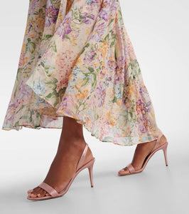 Aquazzura So Nude 85 leather sandals