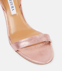 Aquazzura So Nude 85 leather sandals