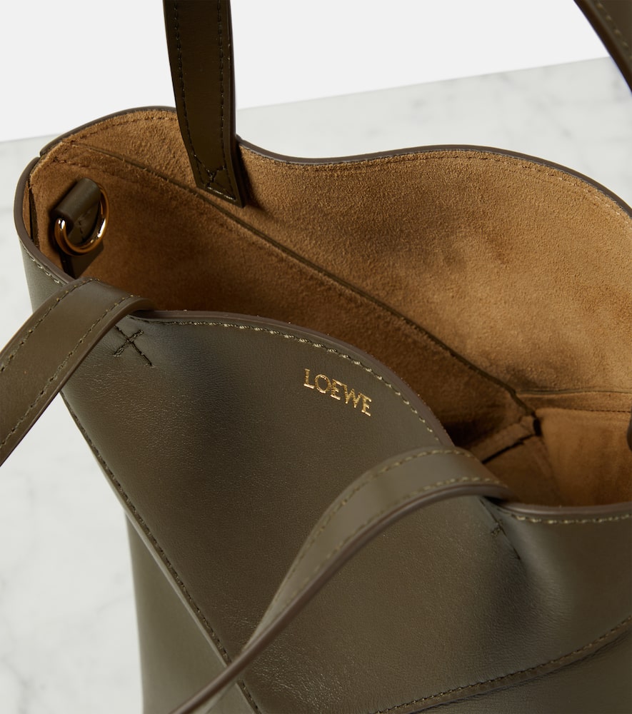 Loewe Puzzle Fold Mini leather tote bag