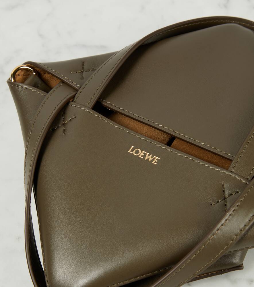 Loewe Puzzle Fold Mini leather tote bag