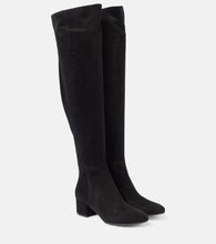 Gianvito Rossi Suede knee-high boots - Gianvito Rossi 绒面革及膝靴