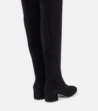 Gianvito Rossi Suede knee-high boots