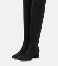 Gianvito Rossi Suede knee-high boots