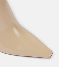 Gianvito Rossi 95 patent leather ankle boots