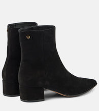 Gianvito Rossi Lyell 45 suede ankle boots