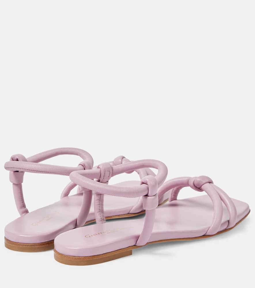 Gianvito Rossi Juno 05 leather sandals