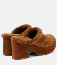 Gianvito Rossi Lyss 55 suede platform clogs