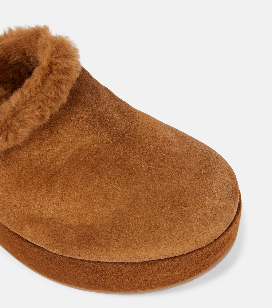 Gianvito Rossi Lyss 55 suede platform clogs
