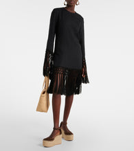 Gianvito Rossi Leopard-print suede espadrille wedges