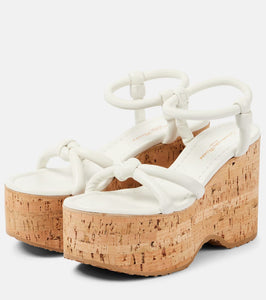 Gianvito Rossi Alma leather sandals