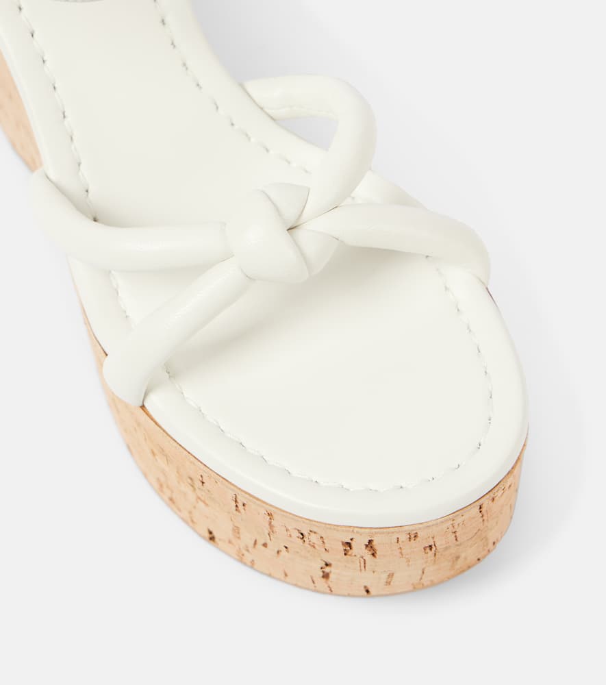 Gianvito Rossi Alma leather sandals