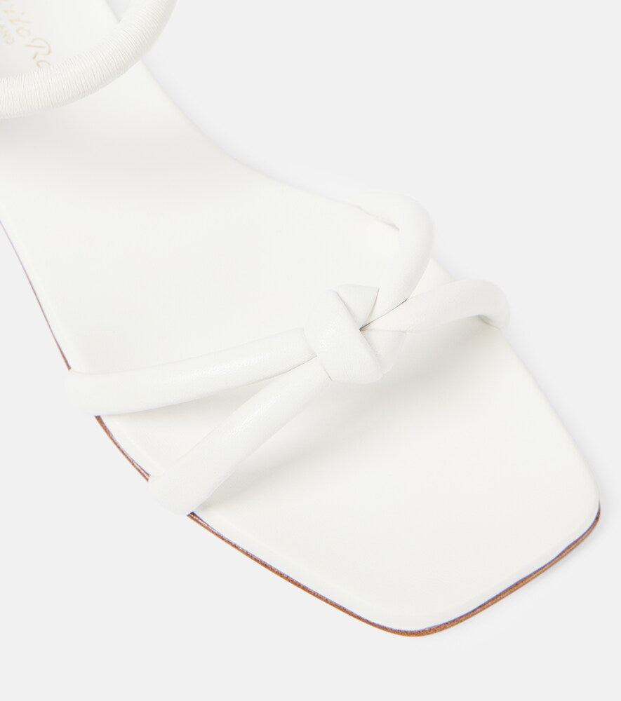 Gianvito Rossi Juno leather sandals
