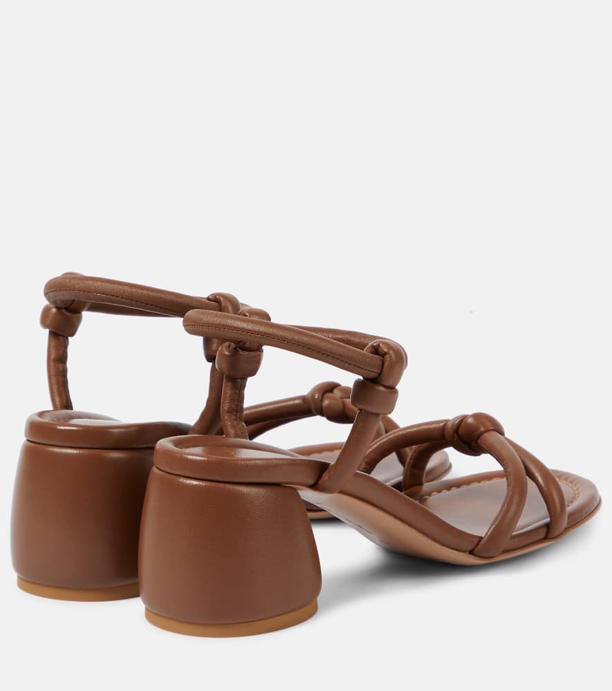 Gianvito Rossi Cassis 60 leather sandals