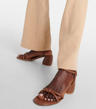 Gianvito Rossi Cassis 60 leather sandals