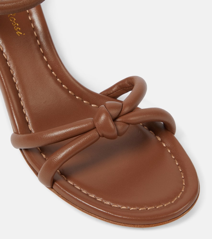 Gianvito Rossi Cassis 60 leather sandals